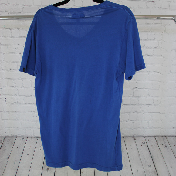KSINO BLUE VNECK TSHIRT - Picture 3 of 3